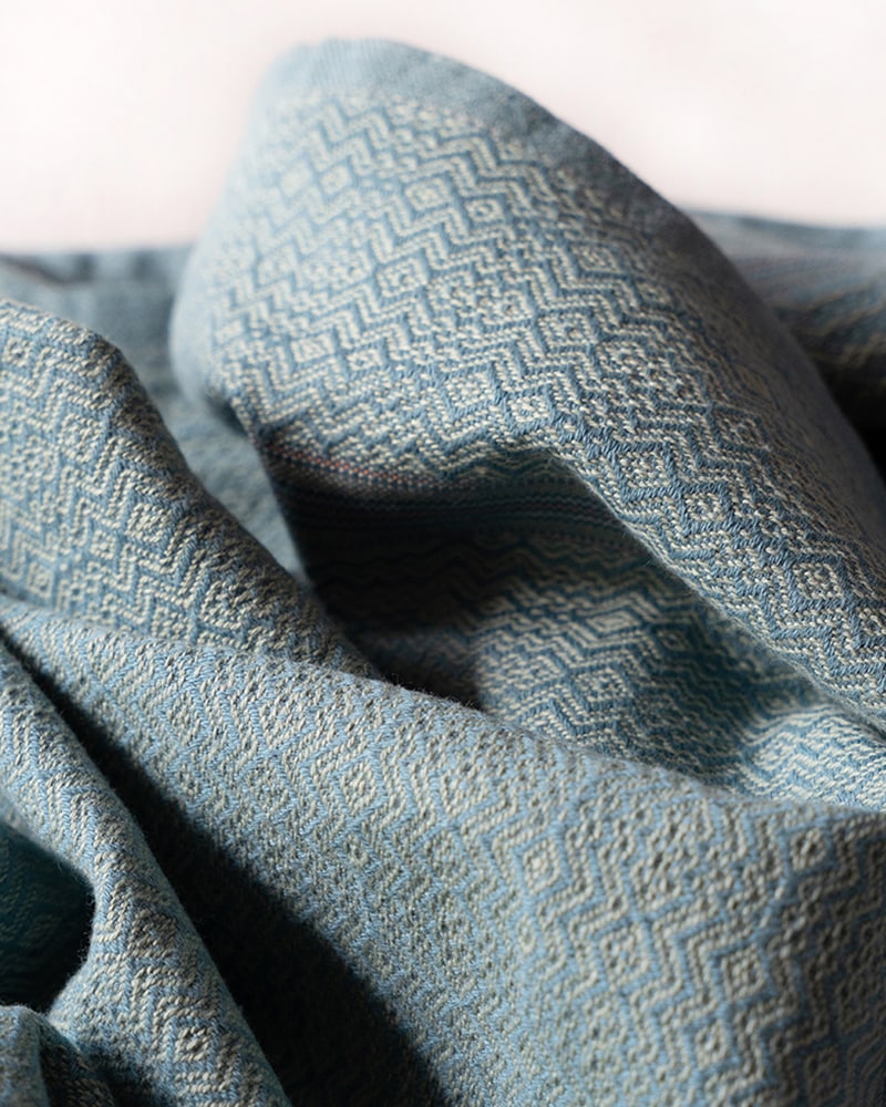 Close up of a Mungo Boma Cloth. 100% cotton dishcloths