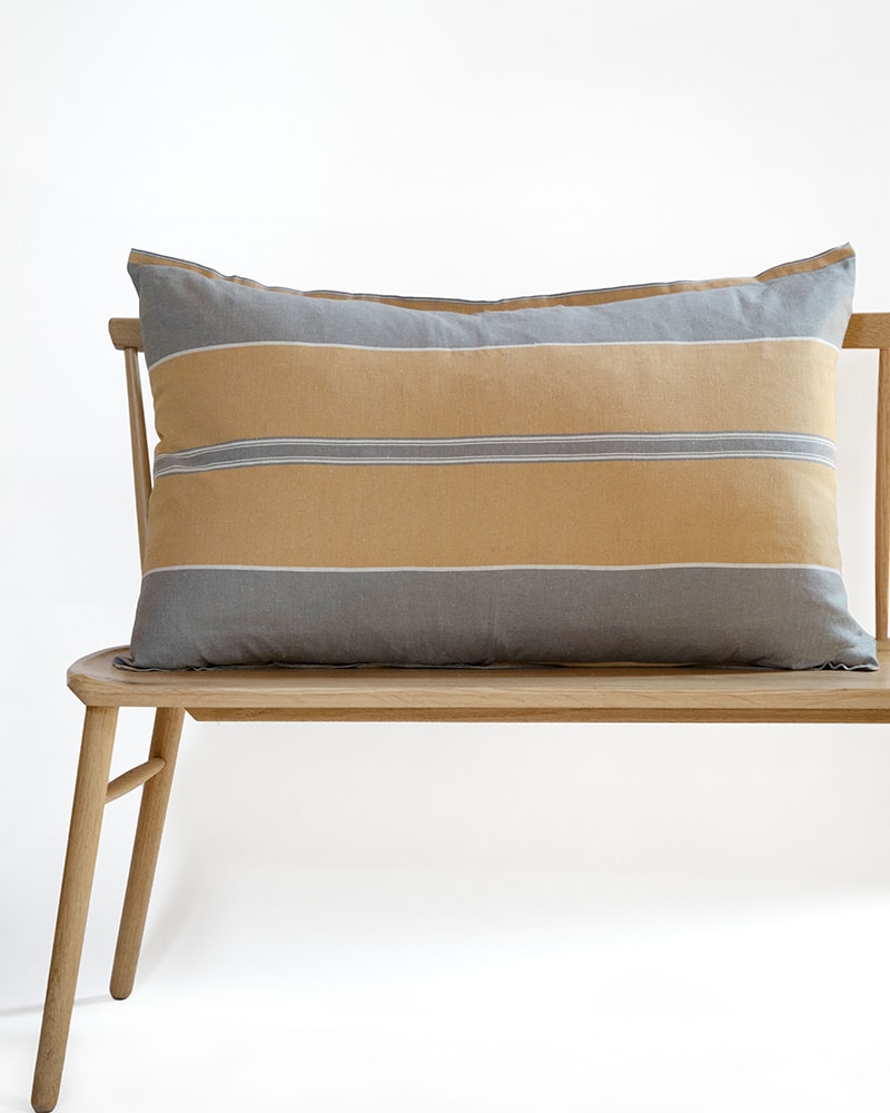 Mungo Lisburn Cushion Cover in Flaxen