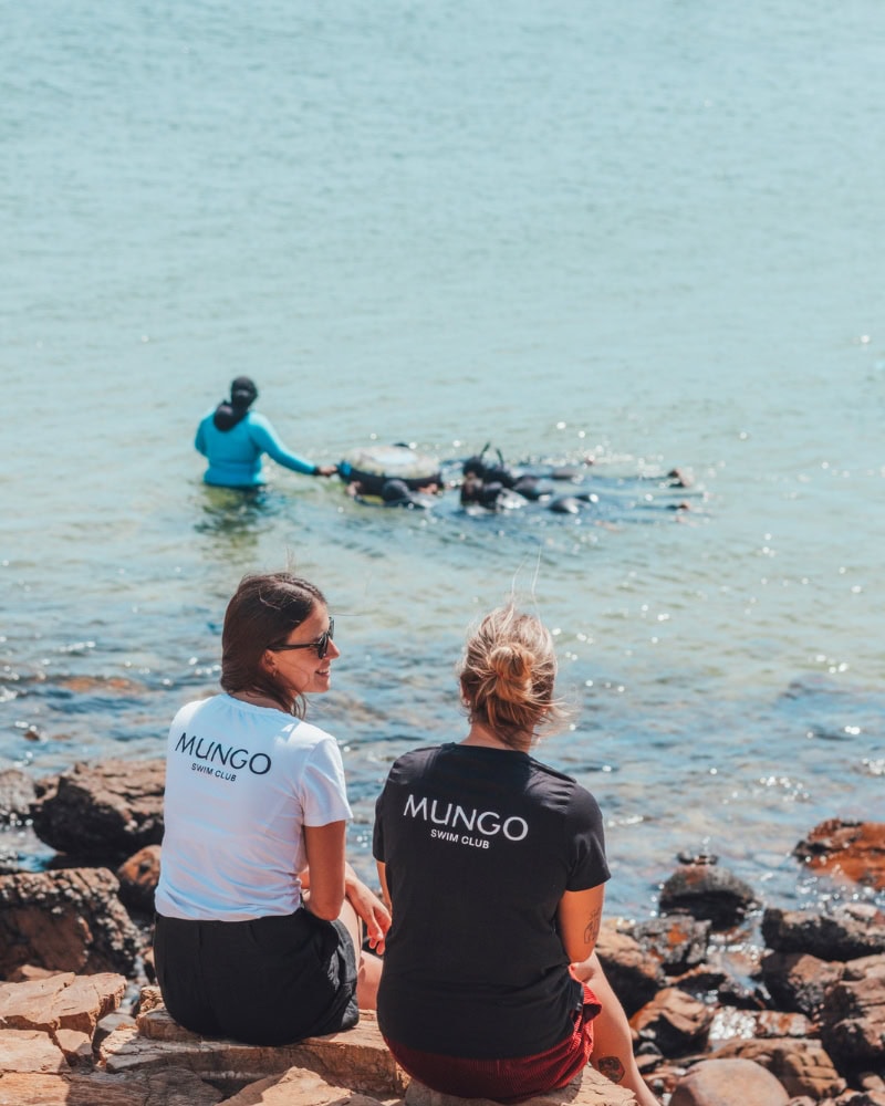 Mungo staff at the IAMWATER activation swim